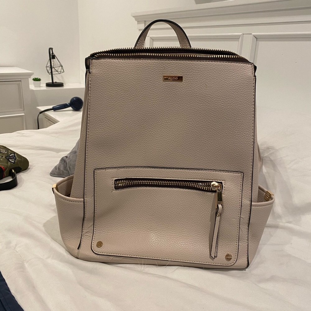 Aldo nude backpack